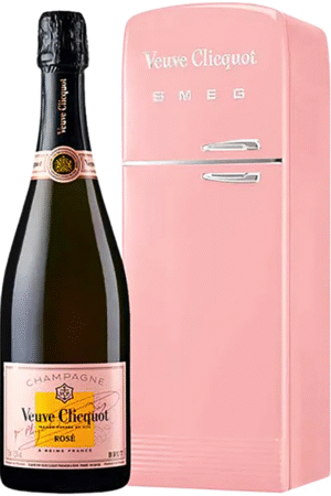 Veuve Clicquot Rose SMEG Fridge
