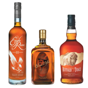 Eagle Rare 10 Year. Buffalo Trace. Elmer T. Lee Bourbon Flight Bundle